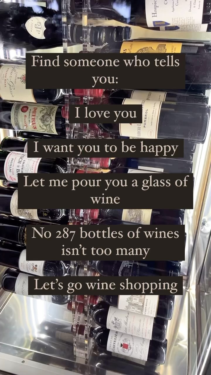 This is the future spouse I need ❤️ if the love isn’t like this I don’t want it 🍷
#winelover #wineblog #wineblogger #winebossbabe #winelife #winelove #winestagram #winesofinstagram #winecollection #winecollector #cypruswines #winetime #winefridge #winewednesday #winebottles #winewinewine #winegram #winedrunk #winelovers🍷 #winelover🍷 This is the future spouse I need ❤️ if the love isn’t like this I don’t want it 🍷
#winelover #wineblog #wineblogger #winebossbabe #winelife #winelove #winestagram #winesofinstagram #winecollection #winecollector #cypruswines #winetime #winefridge #winewednesday #winebottles #winewinewine #winegram #winedrunk #winelovers🍷 #winelover🍷